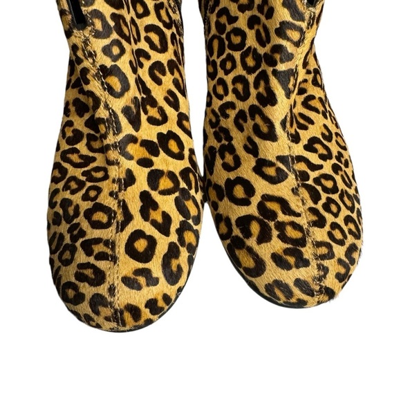 AEROSOLES Patrole Car Leopard Print Ankle Boots booties heeled boots shoes 6.5 W - Picture 7 of 12